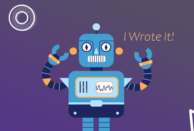 AI robot illustration