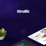 Strollik theme header