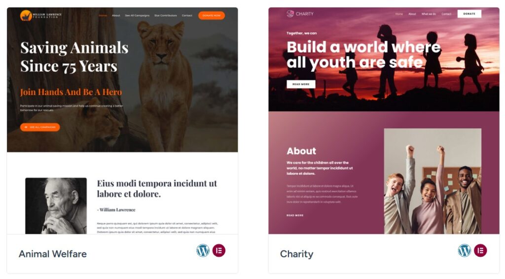 Astra events templates