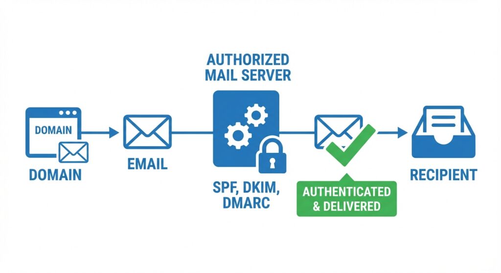 spf, dkim, dmarc explained
